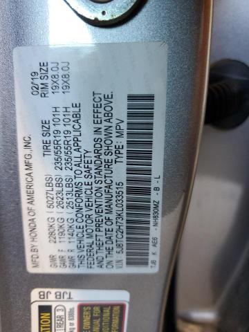 5J8TC2H73KL033515 - 2019 ACURA RDX ADVANCE Gümüş foto 13