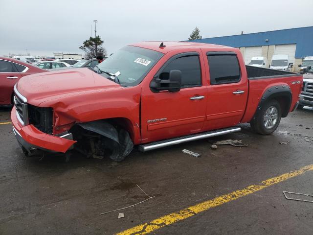 3GTP2VE34BG172927 - 2011 GMC SIERRA K1500 SLE RED photo 1