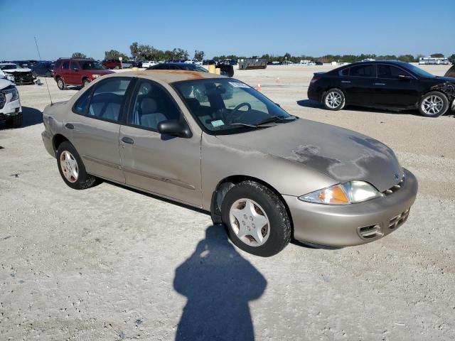 1G1JC524927270355 - 2002 CHEVROLET CAVALIER BASE BEIGE photo 4