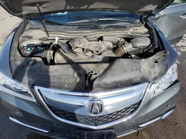 5FRYD4H94GB053439 - 2016 ACURA MDX ADVANCE CHARCOAL photo 12