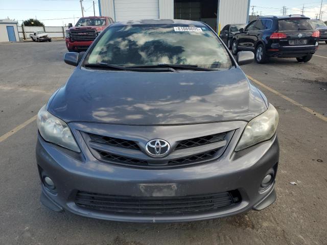 2T1BU4EE7BC556548 - 2011 TOYOTA COROLLA BASE GRAY photo 5
