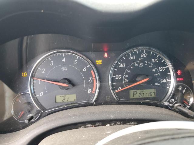 2T1BU4EE7BC556548 - 2011 TOYOTA COROLLA BASE GRAY photo 9