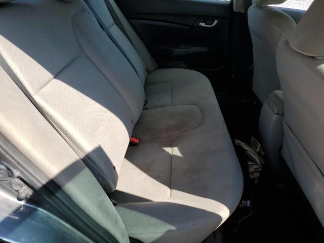 2HGFB2F52DH600377 - 2013 HONDA CIVIC LX GRAY photo 10