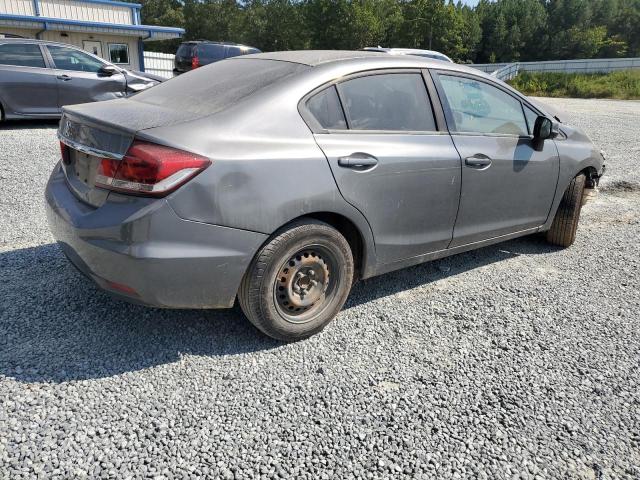 2HGFB2F52DH600377 - 2013 HONDA CIVIC LX GRAY photo 3