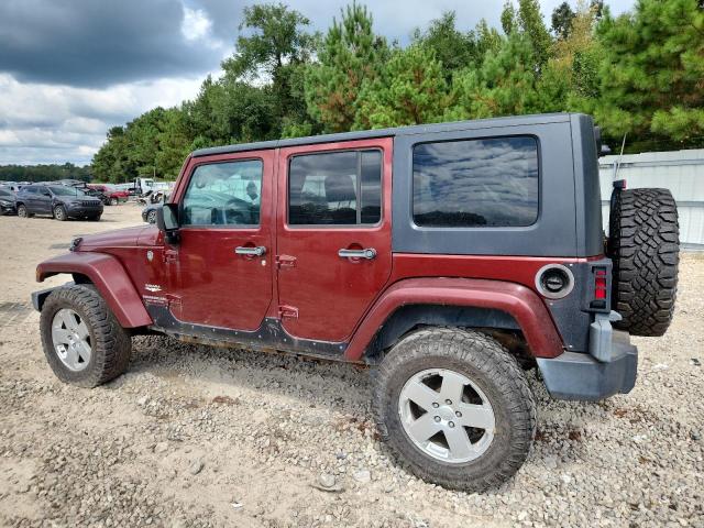 1J8GA591X7L105828 - 2007 JEEP WRANGLER SAHARA BURGUNDY photo 2