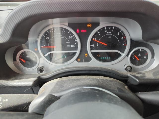 1J8GA591X7L105828 - 2007 JEEP WRANGLER SAHARA BURGUNDY photo 9