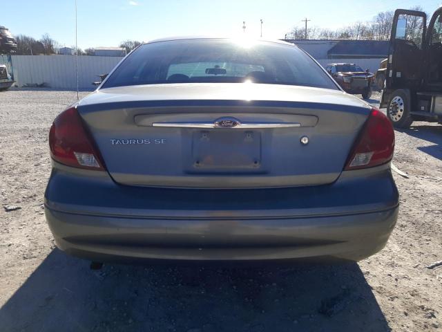 1FAFP53U02A139596 - 2002 FORD TAURUS SE GRAY photo 6