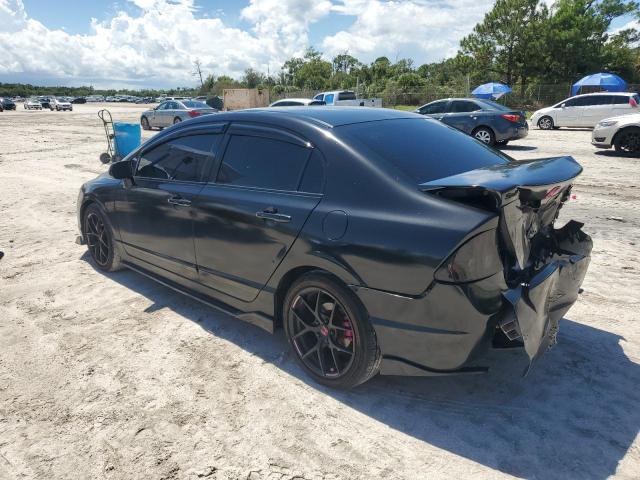 1HGFA16886L090727 - 2006 HONDA CIVIC EX أسود صورة 2