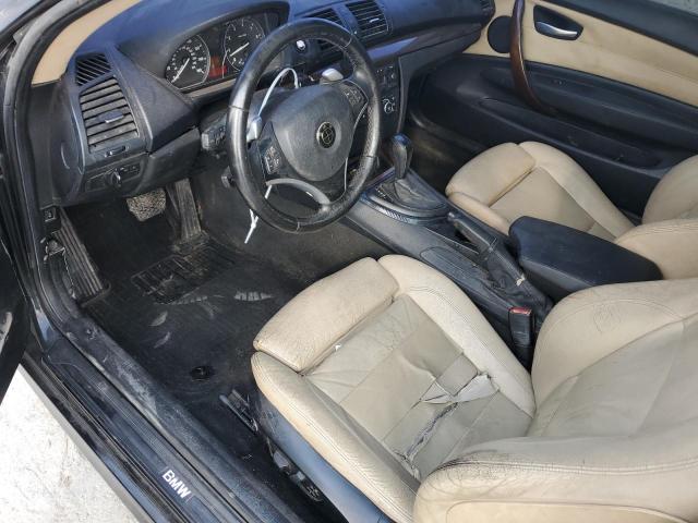 WBAUP73599VK74503 - 2009 BMW 128 I BLACK photo 8