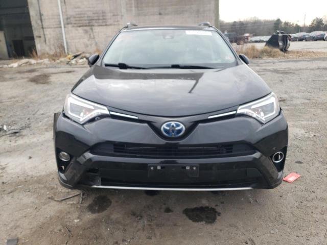 JTMDJREV6JD233415 - 2018 TOYOTA RAV4 HV LIMITED BLACK photo 5