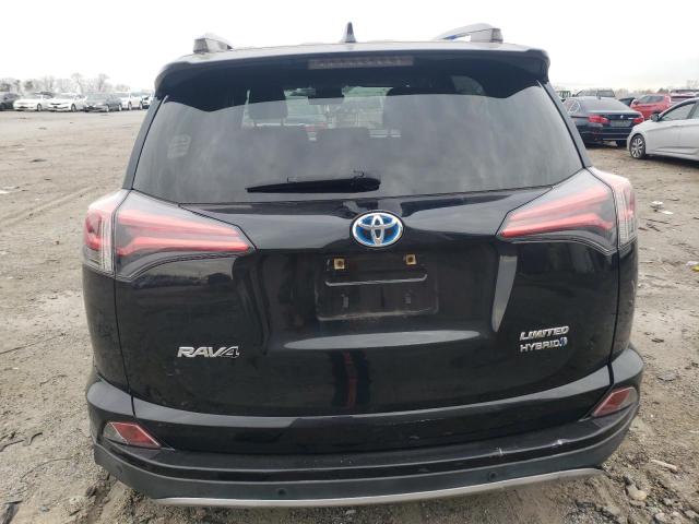 JTMDJREV6JD233415 - 2018 TOYOTA RAV4 HV LIMITED BLACK photo 6