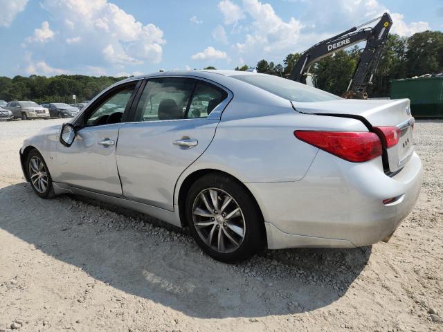 JN1BV7AP1FM347677 - 2015 INFINITI Q50 BASE SILVER photo 2