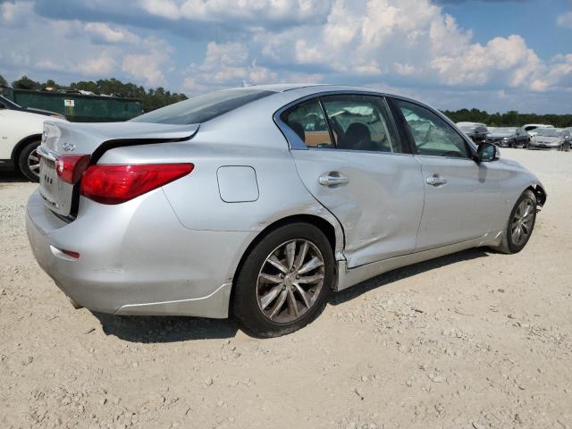 JN1BV7AP1FM347677 - 2015 INFINITI Q50 BASE SILVER photo 3