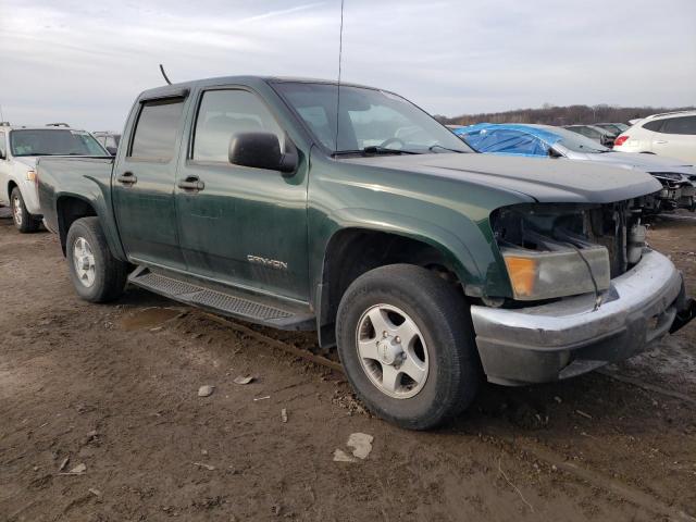 1GTDT136148158546 - 2004 GMC CANYON GREEN photo 4