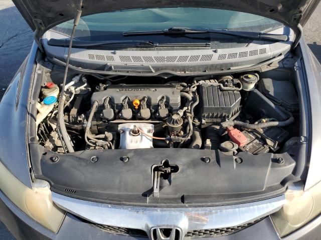 2HGFA1F63AH305869 - 2010 HONDA CIVIC LX-S ნაცრისფერი ფოტო 11