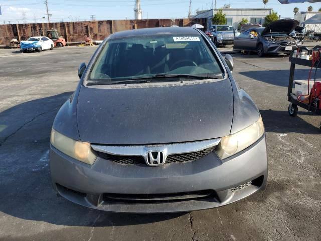 2HGFA1F63AH305869 - 2010 HONDA CIVIC LX-S ნაცრისფერი ფოტო 5