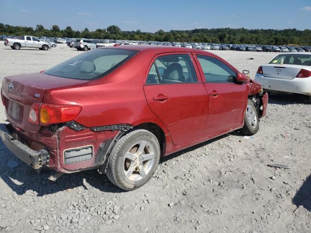 1NXBU40EX9Z145175 - 2009 TOYOTA COROLLA BASE Rouge photo 3