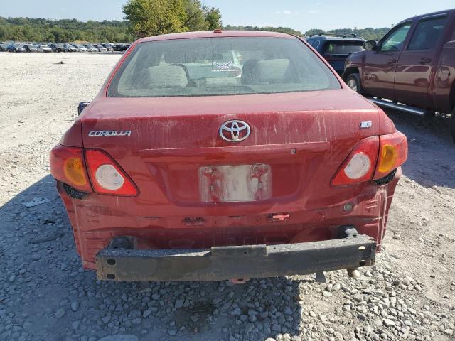 1NXBU40EX9Z145175 - 2009 TOYOTA COROLLA BASE Rouge photo 6