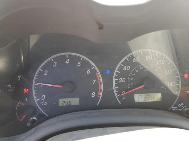 1NXBU40EX9Z145175 - 2009 TOYOTA COROLLA BASE Rouge photo 9