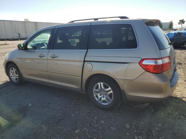 5FNRL38735B107845 - 2005 HONDA ODYSSEY EXL GOLD photo 2