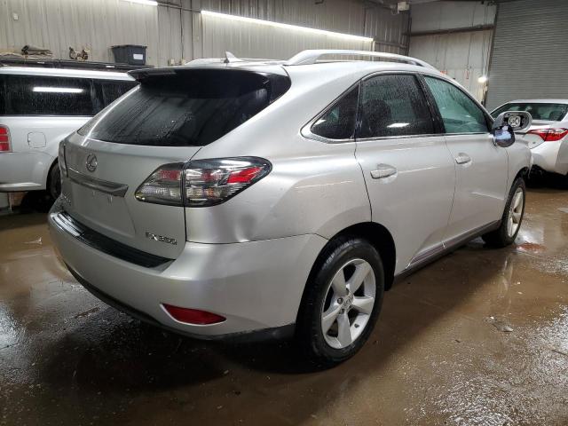 2T2BK1BA2AC014841 - 2010 LEXUS RX 350 SILVER photo 3