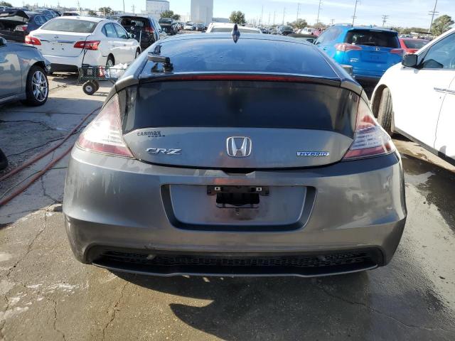 JHMZF1D67ES000341 - 2014 HONDA CR-Z EX GRAY photo 6