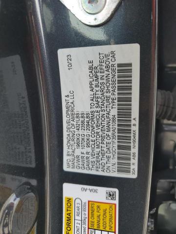 1HGCY1F35RA010884 - 2024 HONDA ACCORD EX 灰色 照片 12