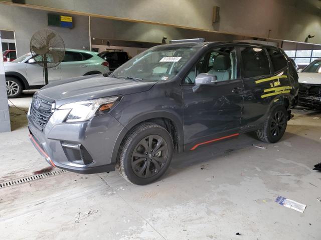 JF2SKAGC5NH487571 - 2022 SUBARU FORESTER SPORT GRAY photo 1