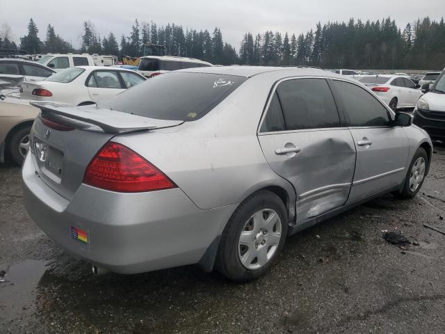 JHMCM56437C004396 - 2007 HONDA ACCORD LX SILVER photo 3