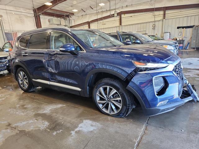 5NMS3CAD9LH275227 - 2020 HYUNDAI SANTA FE SEL Mavi foto 4