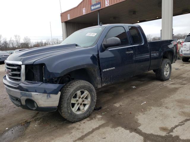 1GTEK19017Z558633 - 2007 GMC NEW SIERRA K1500 BLUE photo 1