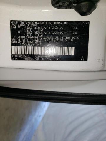 5TDKRKEC4PS161536 - 2023 TOYOTA SIENNA LE WHITE photo 13