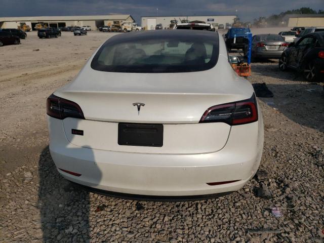5YJ3E1EA2MF084707 - 2021 TESLA MODEL 3 WHITE photo 6