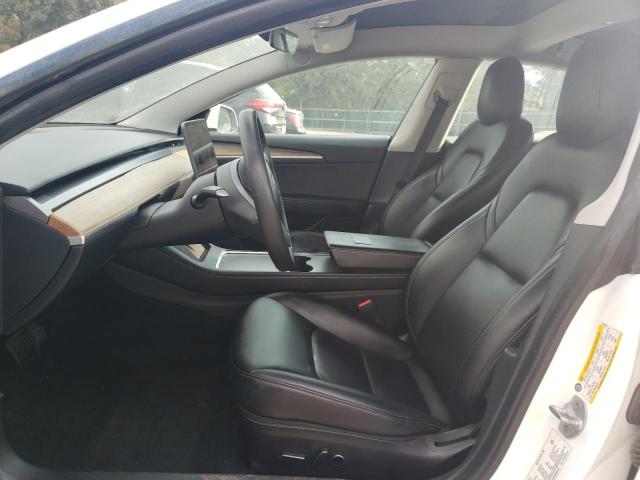 5YJ3E1EA2MF084707 - 2021 TESLA MODEL 3 WHITE photo 7