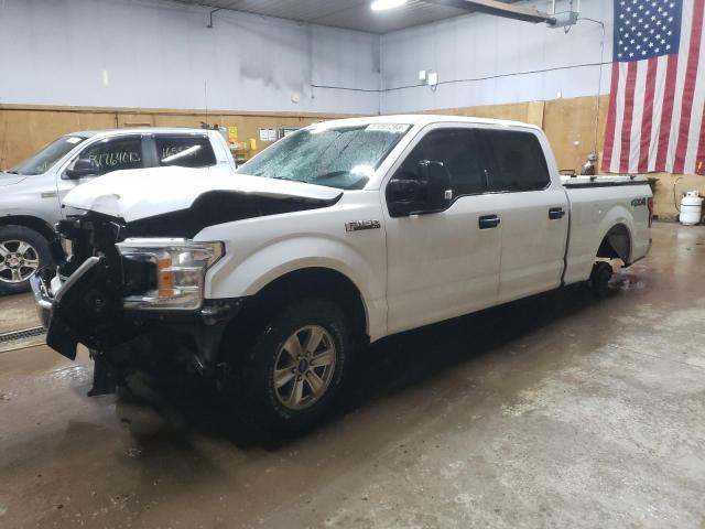 1FTFW1E5XJKF31487 - 2018 FORD F150 SUPERCREW WHITE photo 1