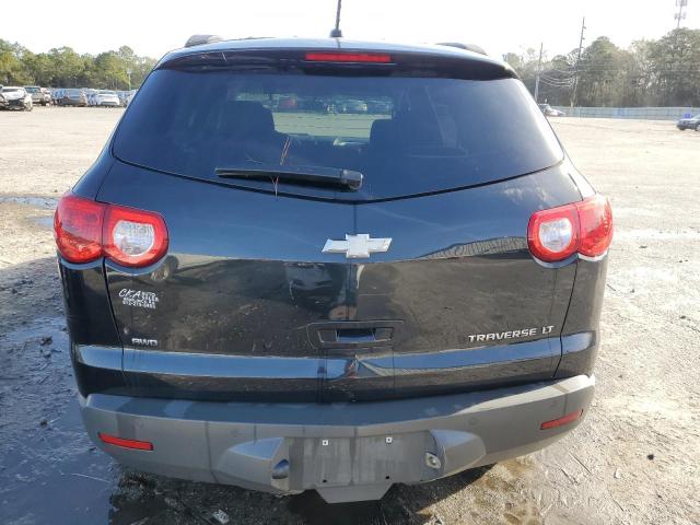 1GNKVGED5CJ236860 - 2012 CHEVROLET TRAVERSE LT BLACK photo 6