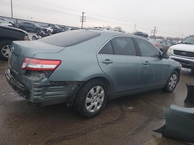 4T1BF3EK2BU630788 - 2011 TOYOTA CAMRY BASE BLUE photo 3