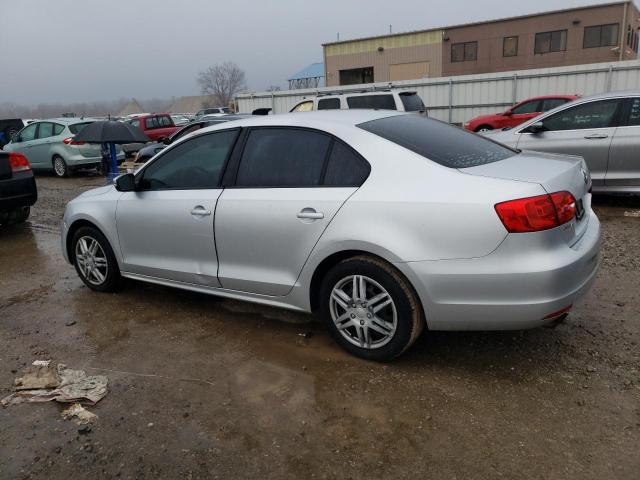 3VWDP7AJ6CM366525 - 2012 VOLKSWAGEN JETTA SE SILVER photo 2