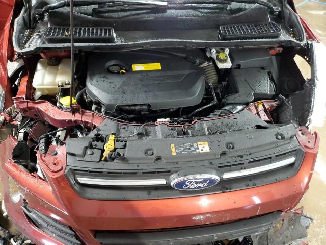 1FMCU0GX8GUB21877 - 2016 FORD ESCAPE SE RED photo 11