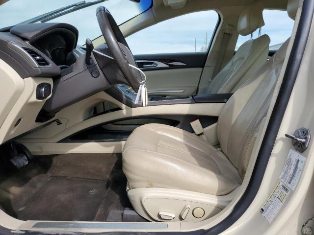3LN6L2LU6FR629004 - 2015 LINCOLN MKZ HYBRID Krem fotoğraf 7