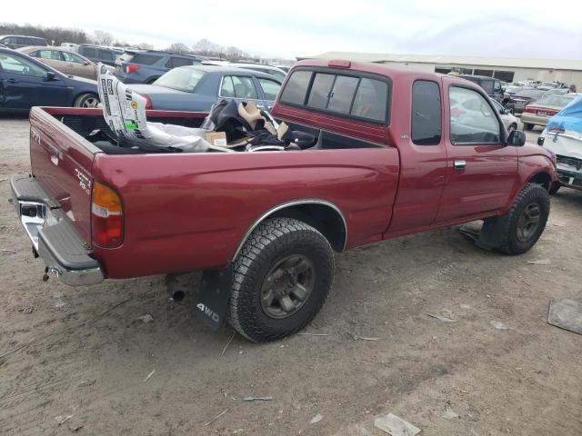 4TAWN72N5XZ490322 - 1999 TOYOTA TACOMA XTRACAB RED photo 3