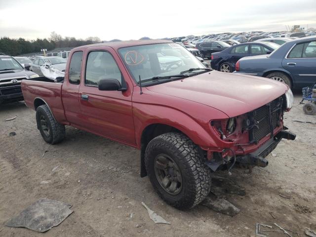 4TAWN72N5XZ490322 - 1999 TOYOTA TACOMA XTRACAB RED photo 4