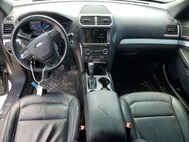 1FM5K7D84HGD36094 - 2017 FORD EXPLORER XLT CHARCOAL photo 8