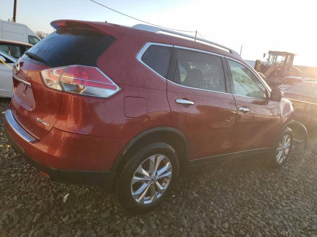 5N1AT2MVXGC829580 - 2016 NISSAN ROGUE S RED photo 3