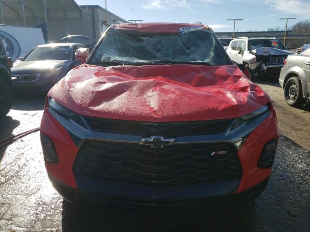 3GNKBERS5KS639062 - 2019 CHEVROLET BLAZER RS RED photo 5