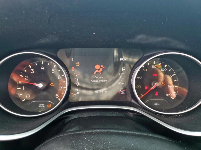 3C4NJDBB9JT179362 - 2018 JEEP COMPASS LATITUDE შავი ფოტო 9