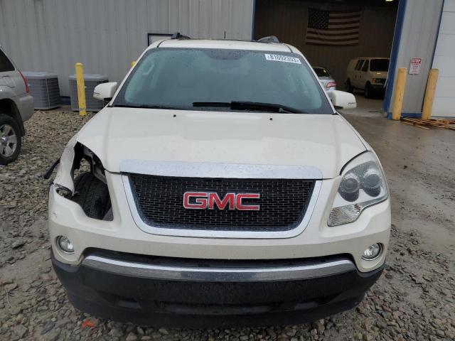 1GKLRNED3AJ132455 - 2010 GMC ACADIA SLT-2 WHITE photo 5