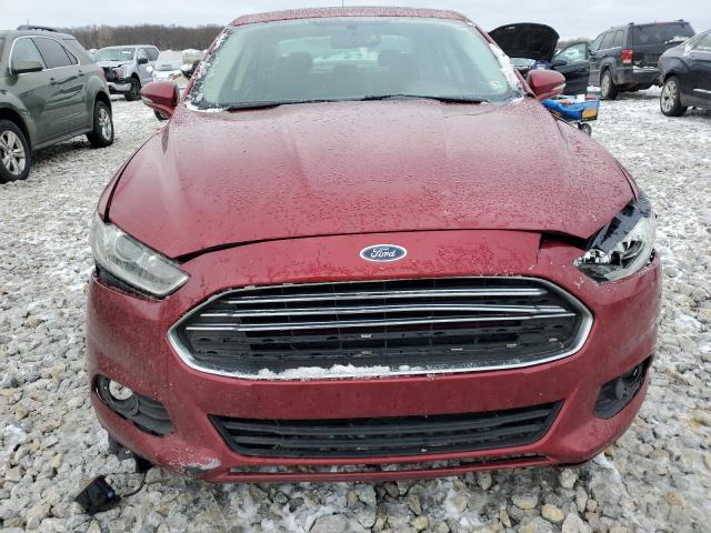 3FA6P0T96GR270804 - 2016 FORD FUSION SE MAROON photo 5