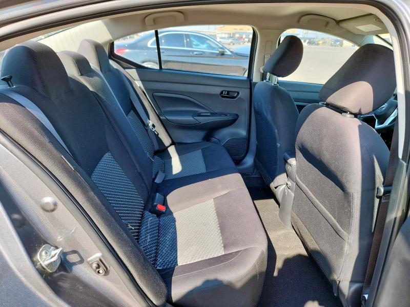 3N1CN8DV4ML857405 - 2021 NISSAN VERSA S GRAY photo 10