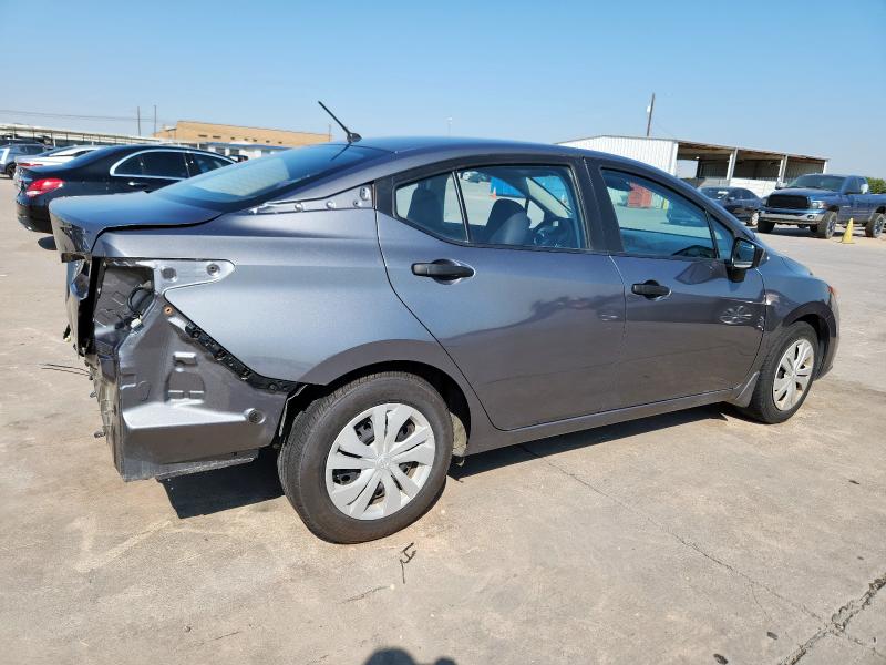 3N1CN8DV4ML857405 - 2021 NISSAN VERSA S GRAY photo 3
